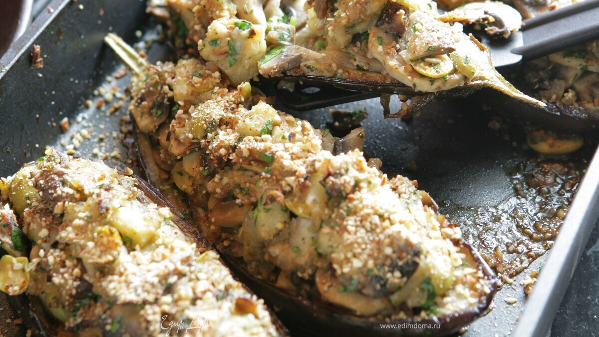 Фаршированные баклажаны