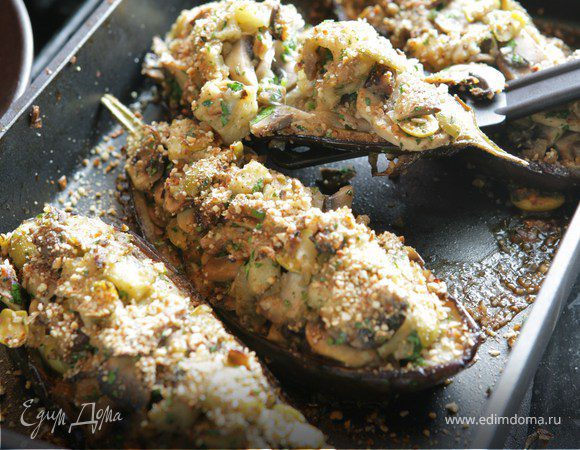 Фаршированные баклажаны Фаршированные баклажаны