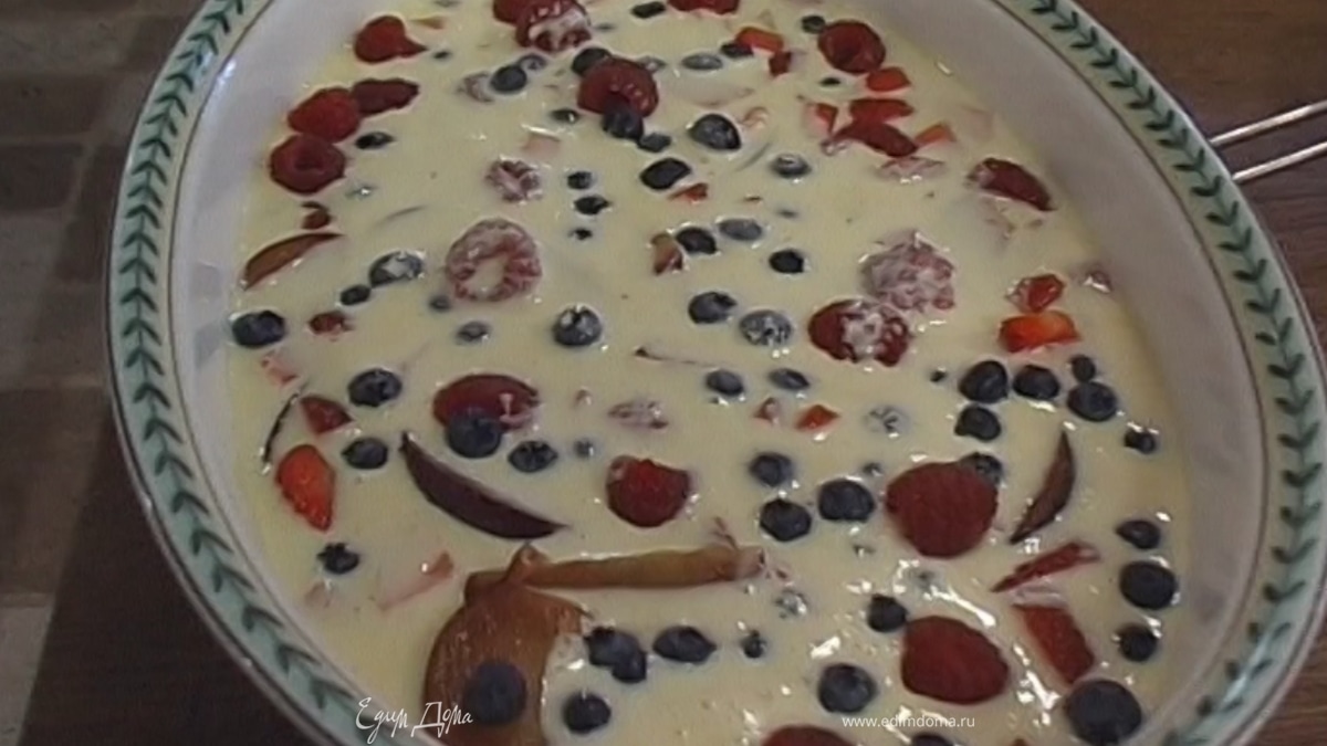 Ягодный десерт