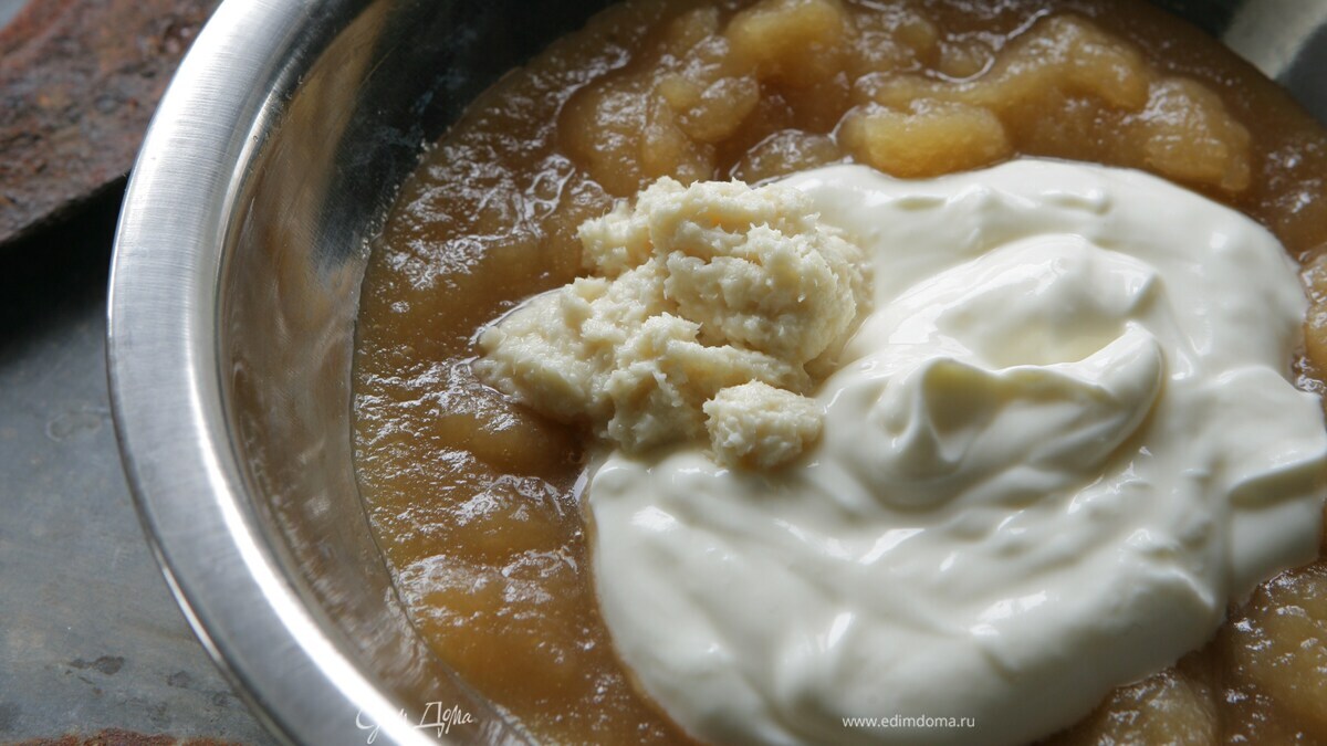 Яблочное варенье-соус