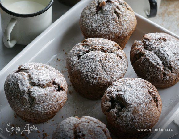 Кексы с вишней  