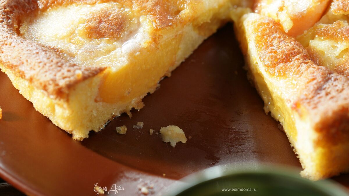 Персиковый пудинг