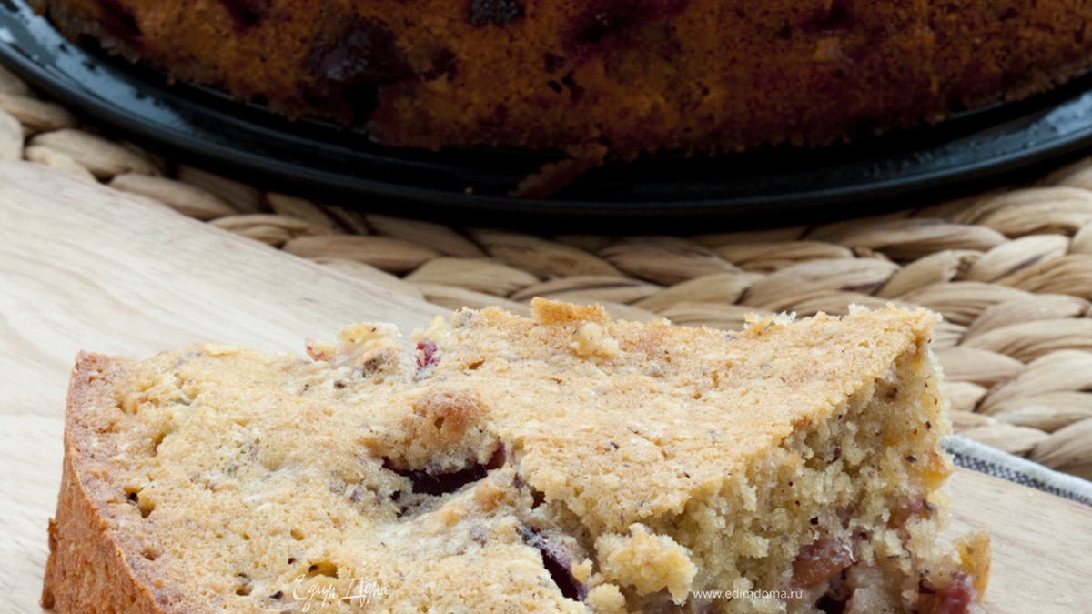 Сливовый пирог 