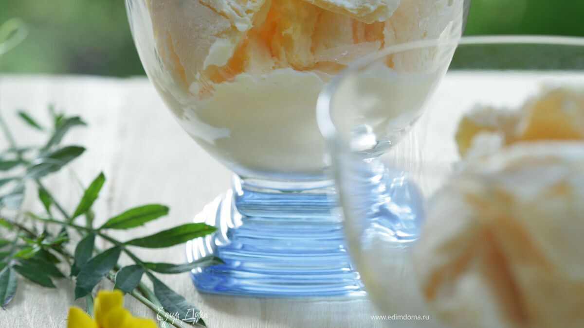 Карамельное мороженое