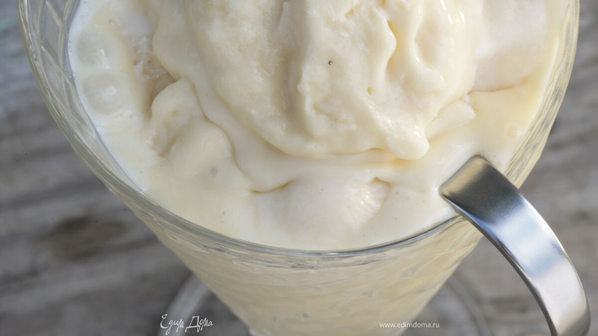 Ванильное мороженое