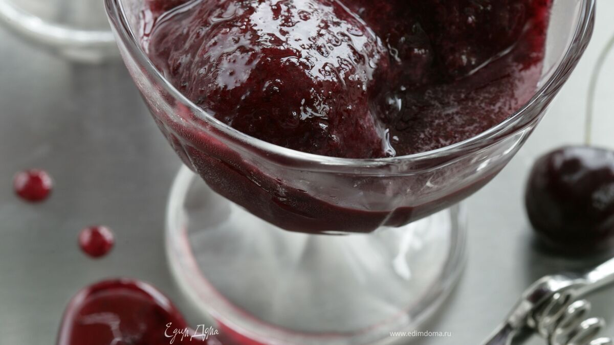 Черешневое сорбе
