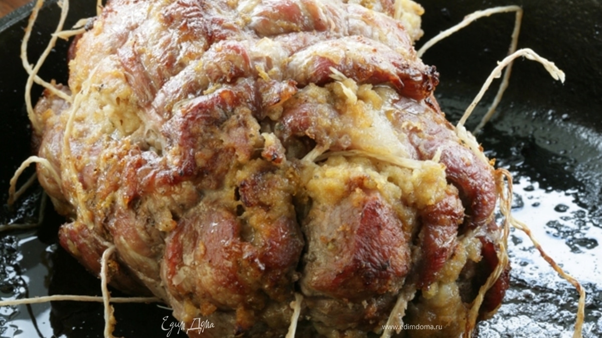 Свинина с яблоками