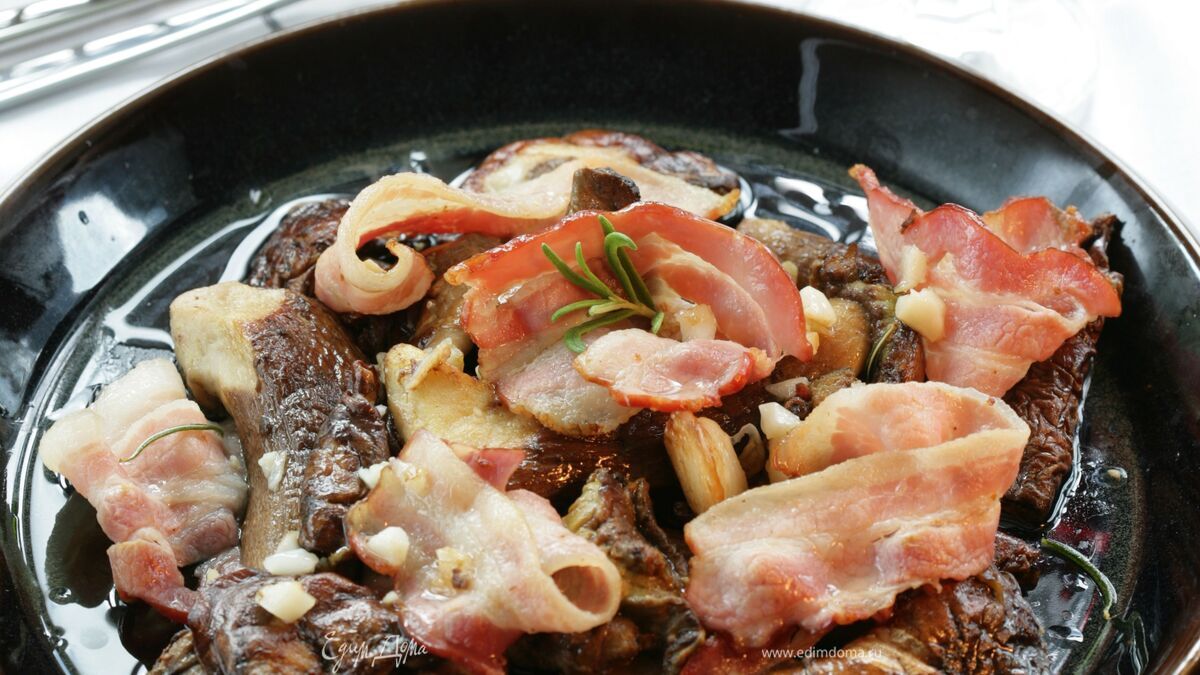 Бифштекс из белых грибов