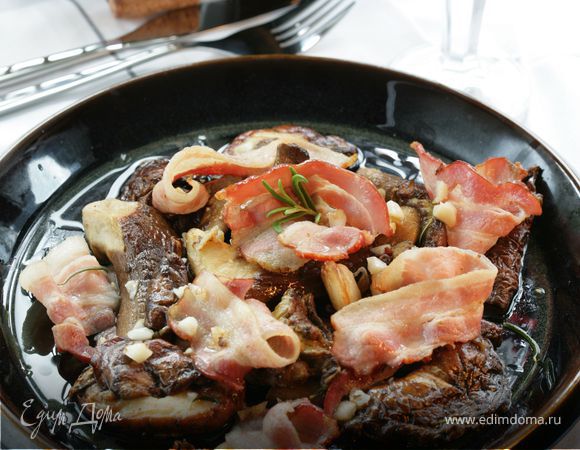 Бифштекс из белых грибов