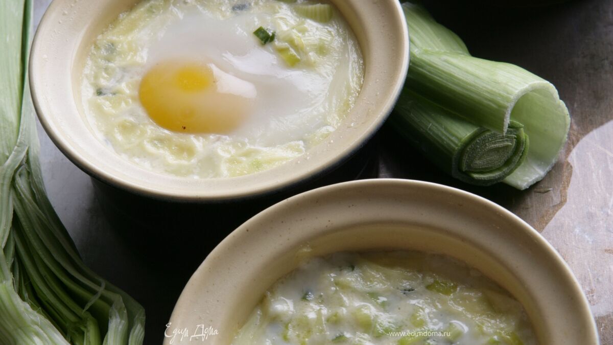Яйца с луком