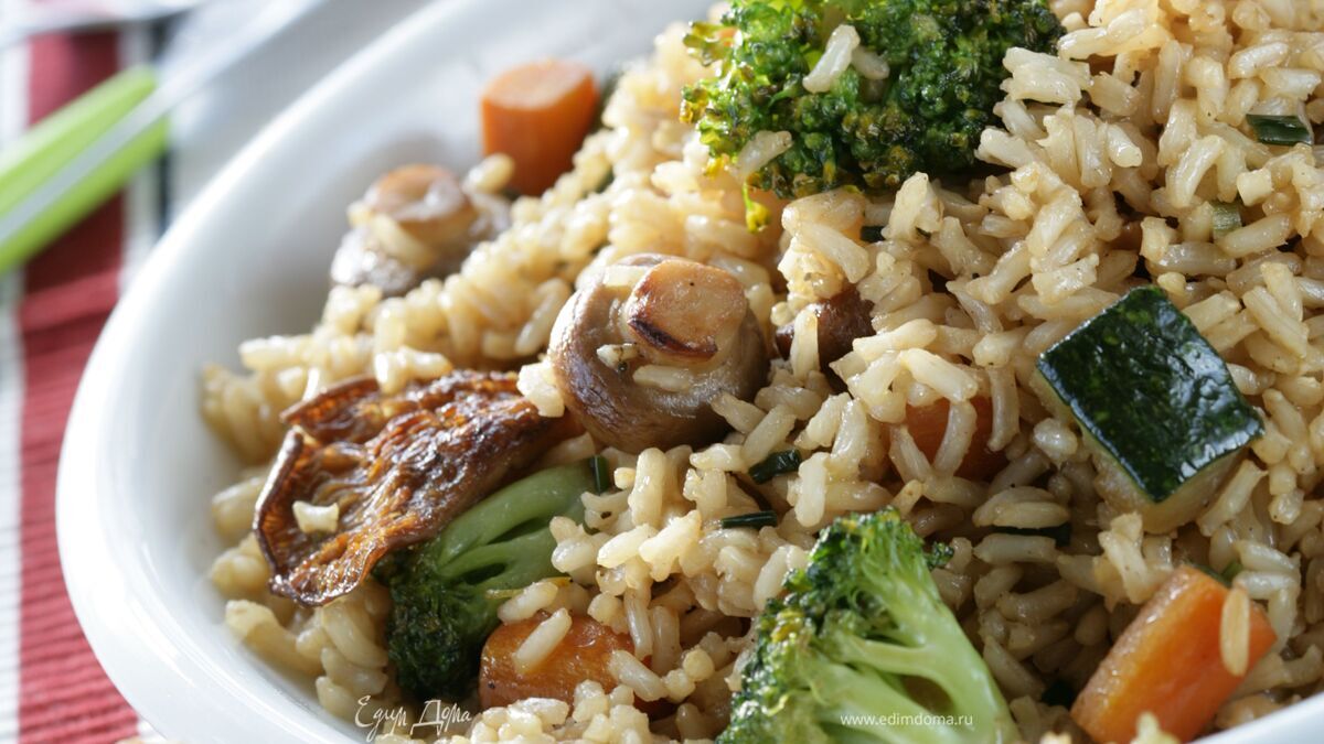 Рис с овощами