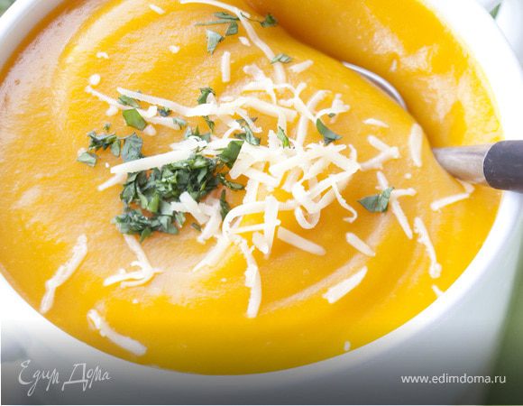 Суп-пюре из тыквы