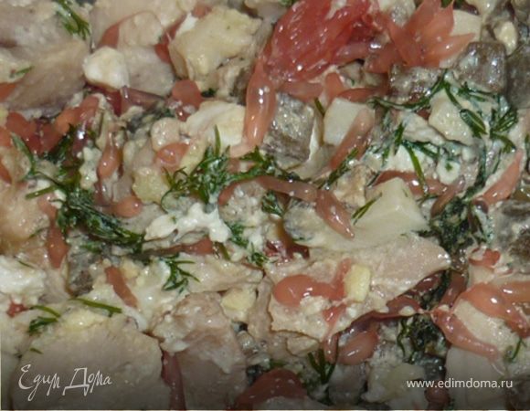 САЛАТИК "экзотика"