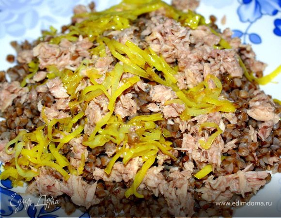 Гречка с тунцом в масле Гречка с тунцом в масле