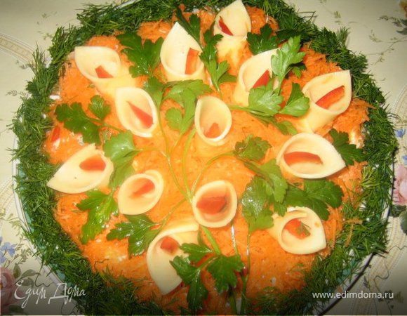 салат"Каллы"