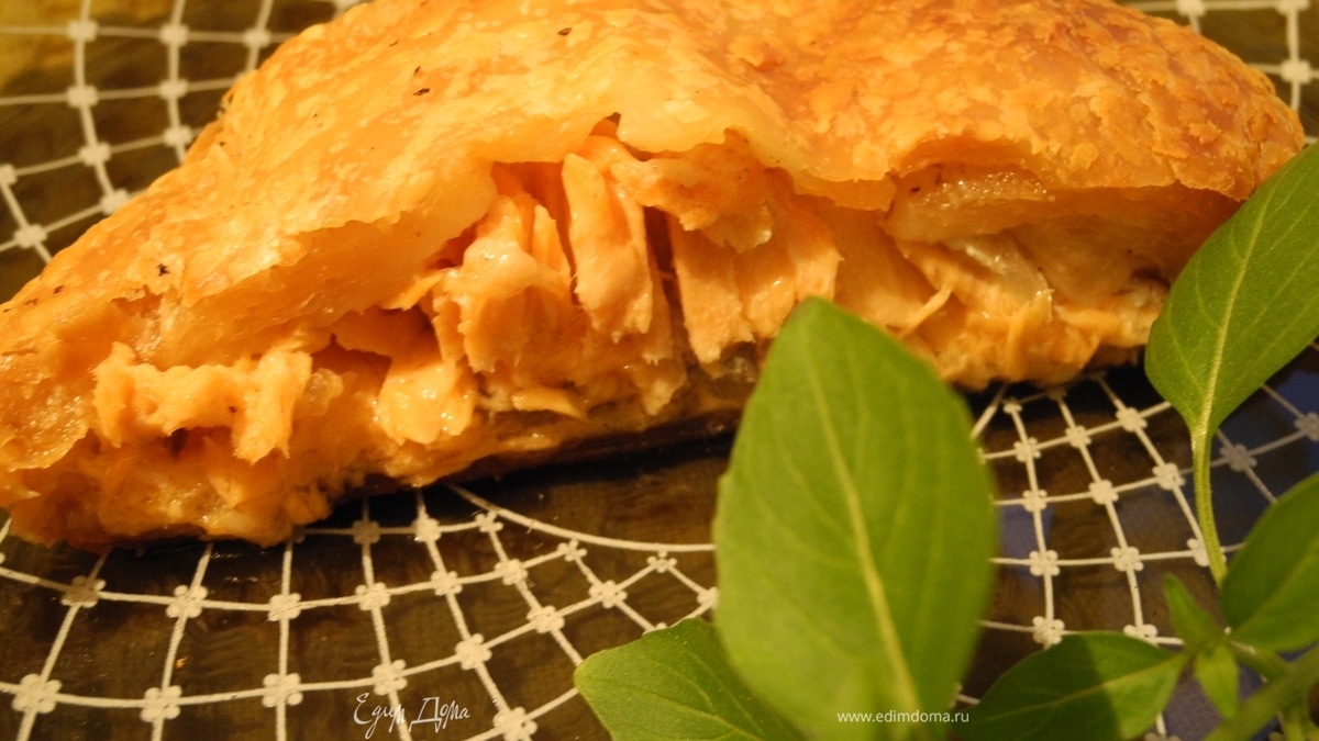 Пирог "Красная рыбка"