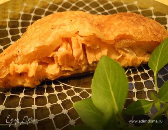 Пирог  "Красная рыбка"