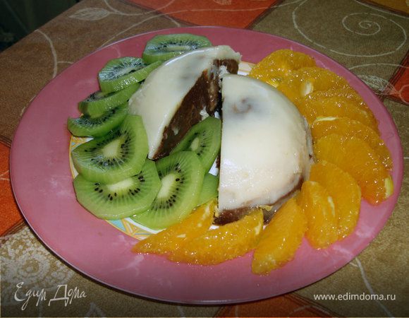 Десерт на основе заварного крема Десерт на основе заварного крема