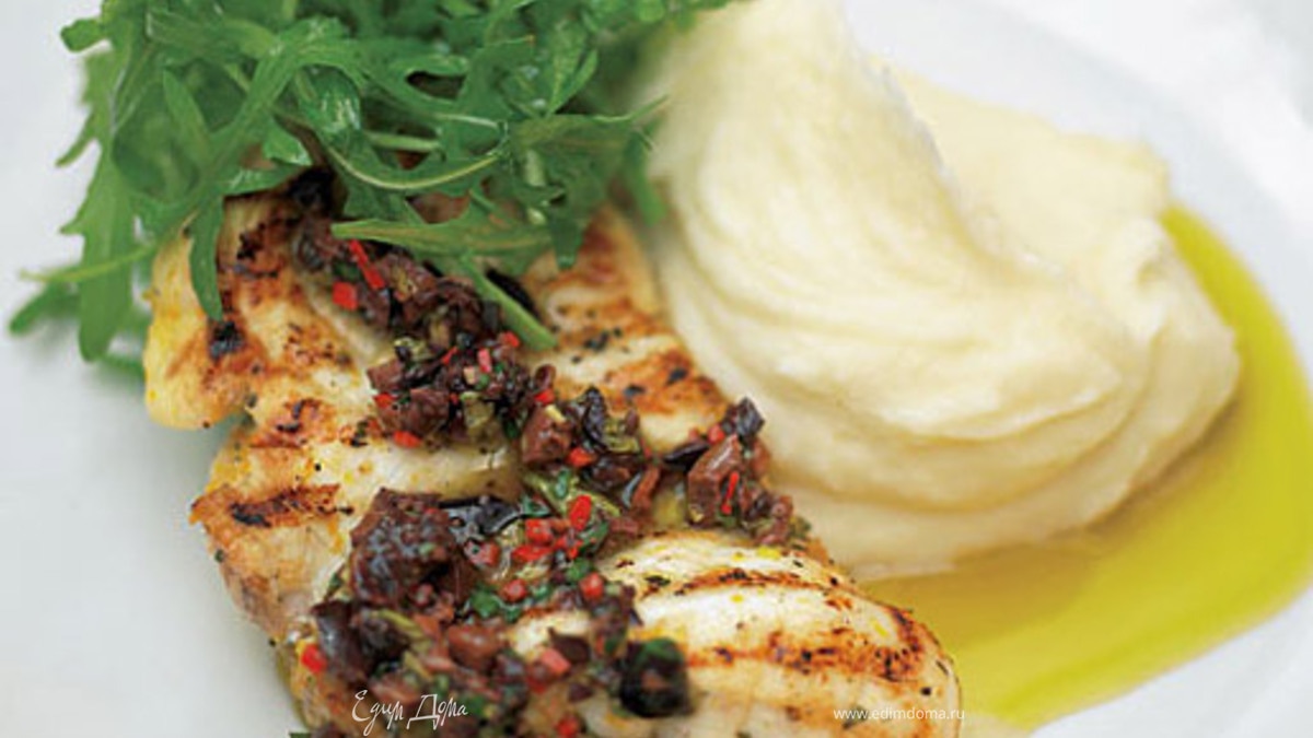 Рыба в сырно-сливочном соусе