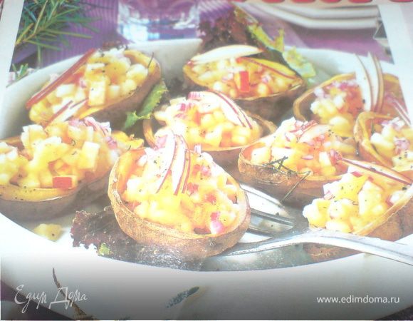 фаршированный картофель фаршированный картофель