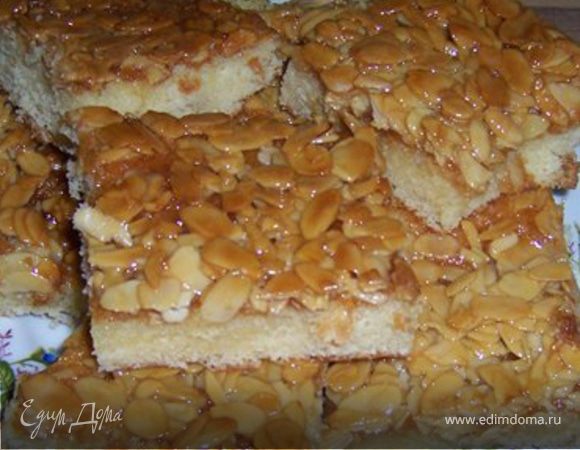 Пирог миндальный. Пирог миндальный.