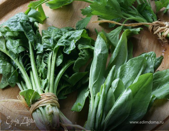 Зелень в собственном соку