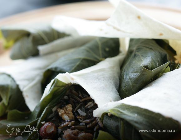 Долма с диким рисом