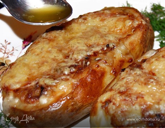 Жульен в картофельных кокотницах