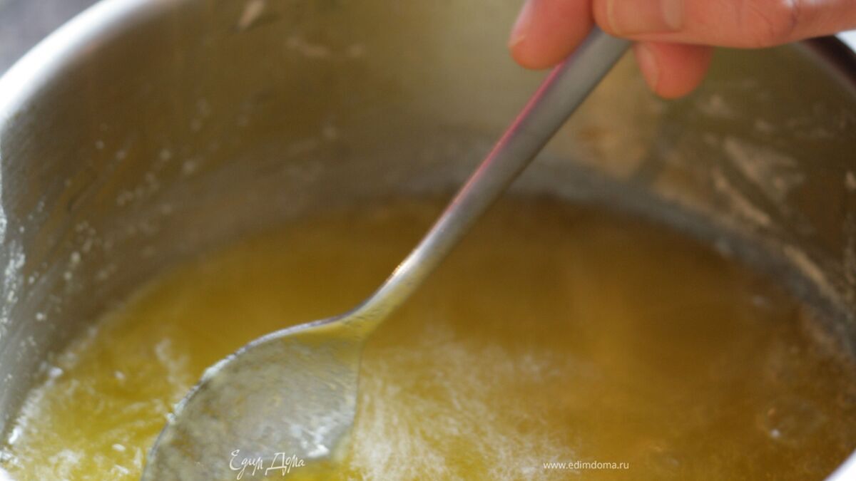 Топленое масло для выпечки