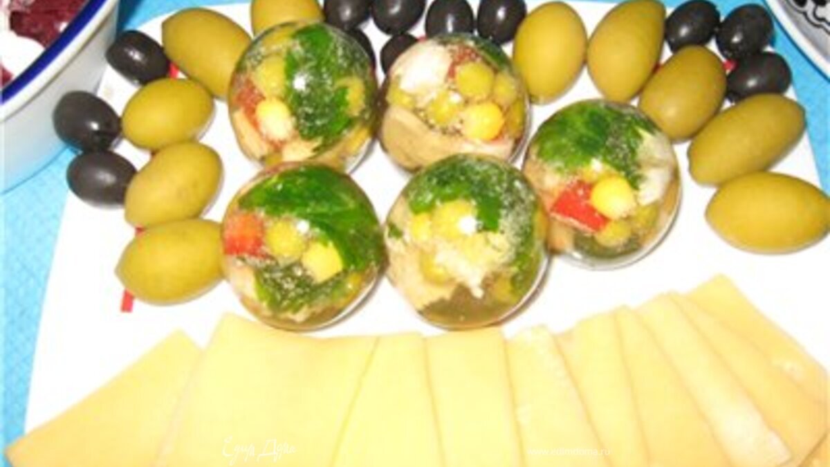 Яйца заливные