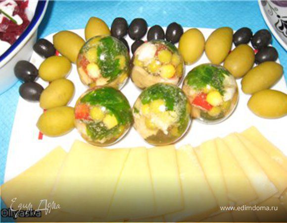 Яйца заливные