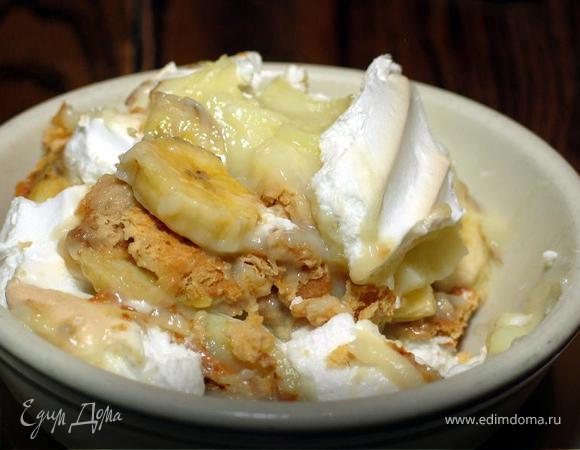 Пудинг из бананов на пару Пудинг из бананов на пару