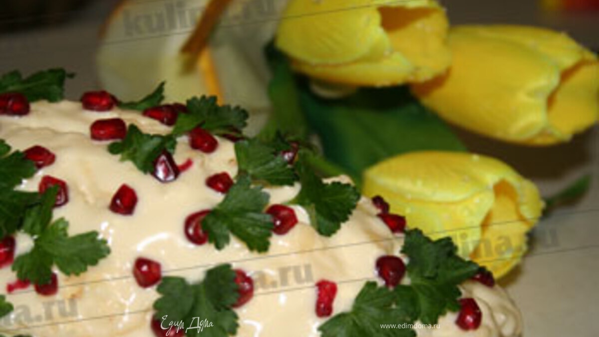 Салат "Капли страсти" 