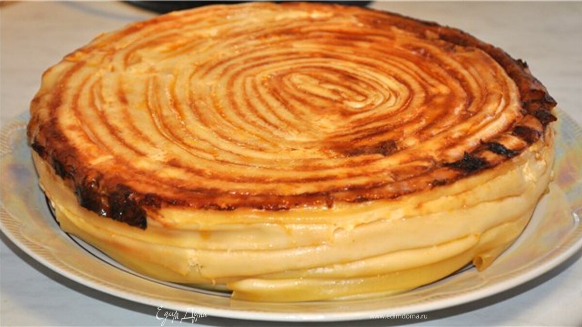 Тимбаль с лососем