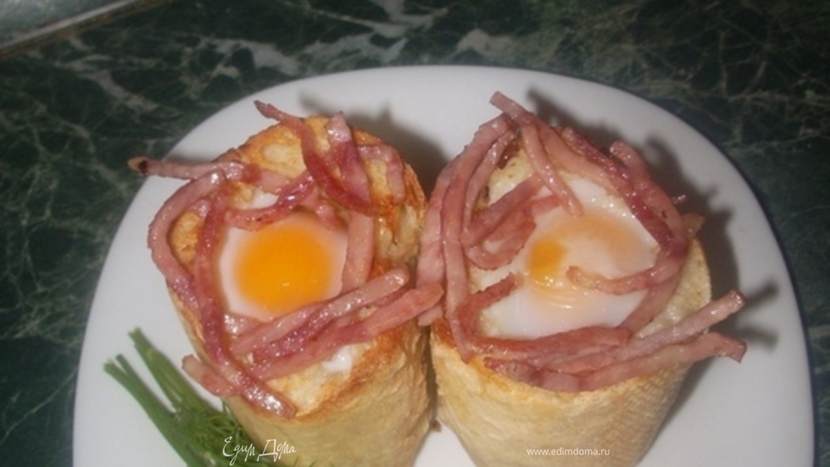 Завтрак в багетах