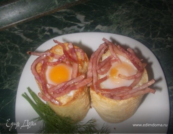 Завтрак в багетах