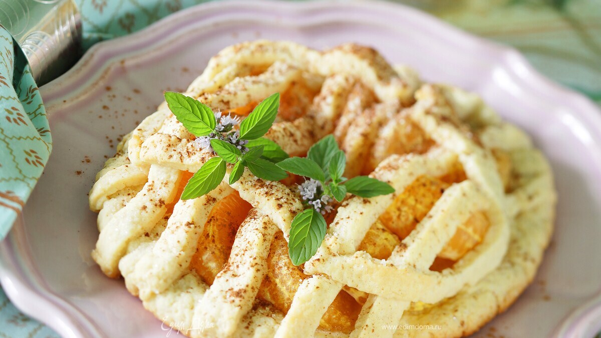 Пирог с мандаринами