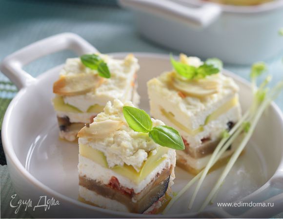 Творожная закуска с овощами Творожная закуска с овощами