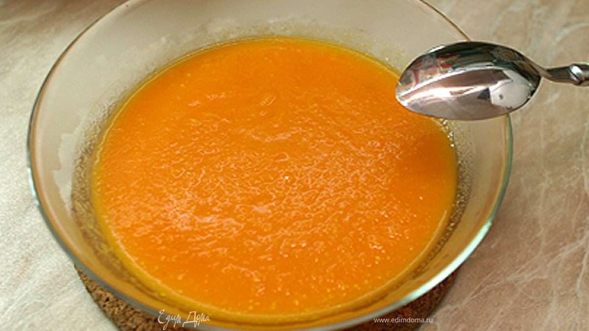 Морковный суп-пюре