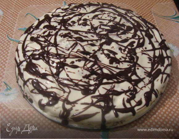 Пряный яблочный торт