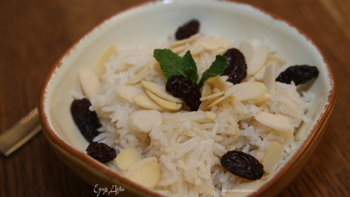 Рисовый пудинг в кокосовом молоке