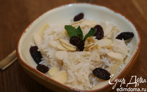 Рецепт Рисовый пудинг в кокосовом молоке