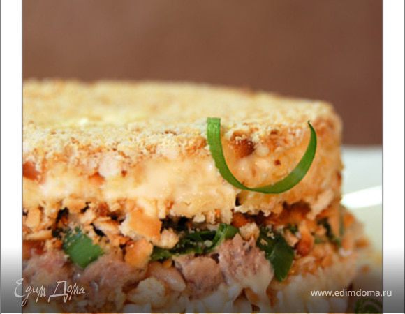 салат с крекерами салат с крекерами