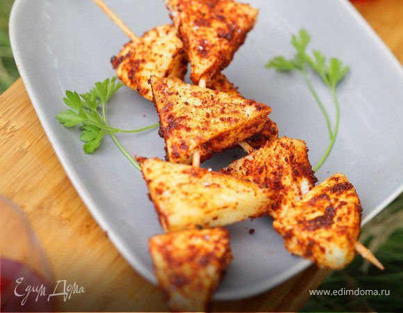 Сыр, запеченный в карри Сыр, запеченный в карри