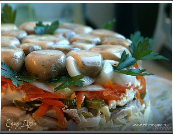 салат "Смертельный номер"