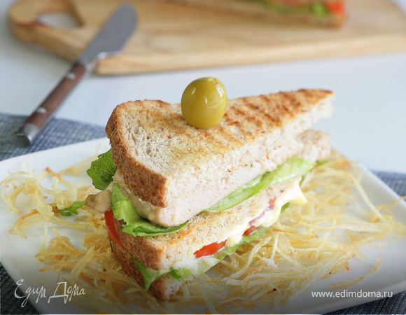 Сэндвичи с картофелем пай Сэндвичи с картофелем пай