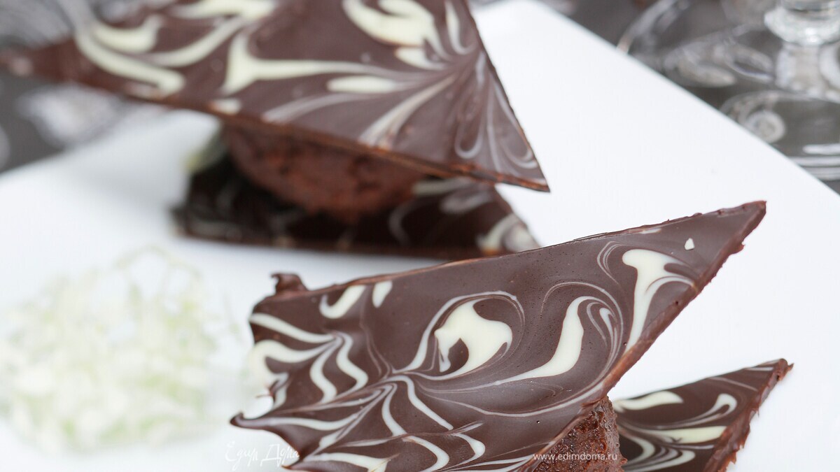 Шоколадно-ореховый десерт