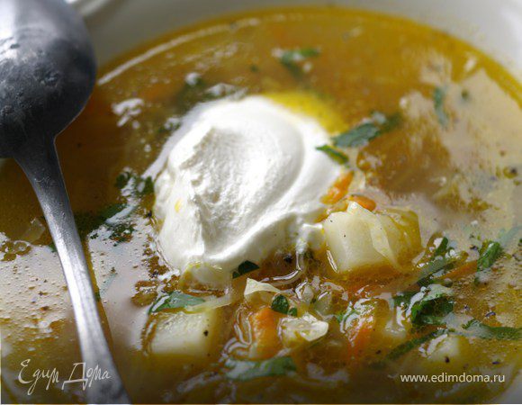 Щи из свежей капусты 