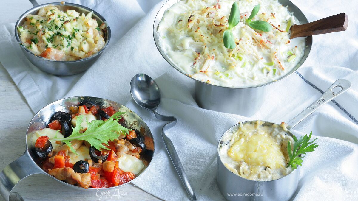 Кокот из куриного филе