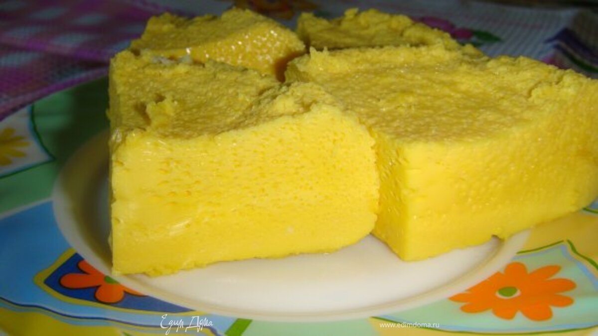 "Варёный" омлет для малышей (с 1 года)